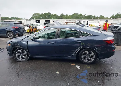 2019 Honda Insight Ex из США, поврежденный, VIN 19XZE4F53KE006940